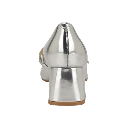 Guess Women's ZANDS Pump, Silver 040, 113