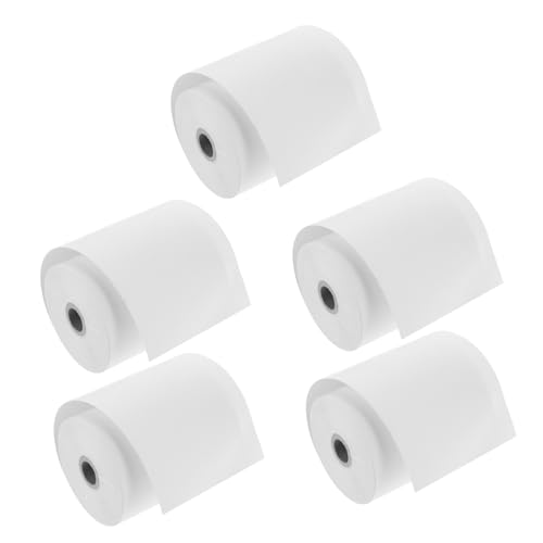 Papier thermique clair et net pour reçus longue durée - 5 rouleaux