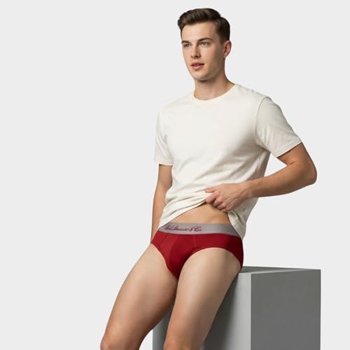 Image of Levi's Cotton Elite Brief | Premium Men's Brief Underwear | 4-Way Stretch | Outer Elastic Waistband | Double-Layered Pouch | Style 073 | Pack of 1