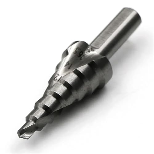 Foret étagé 4-16,5 mm hélicoïdal en acier rapide HSS pour perçage multifonction du bois et métal