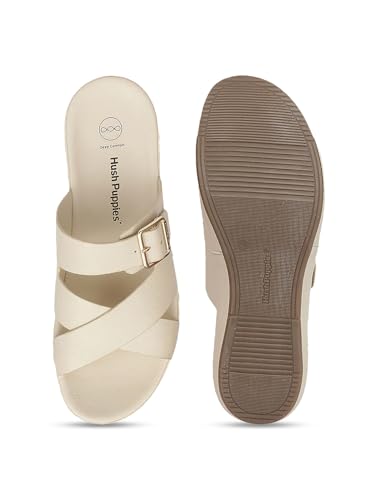 Image of Hush Puppies Women Cross-Strap Mule Flats