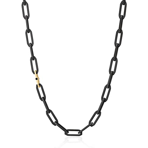 Collier en acier inoxydable Brosway Caliburn pour homme au design robuste