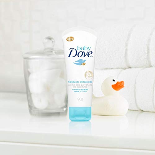 Creme para Prevenção de Assaduras Baby Dove Hidratação Enriquecida 90g