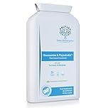 Vegan Glucosamine Phytodroitin Complex 90 Capsules - with Plant Based Chondroitin, Turmeric, Rosehip and Vitamin C to Support Cartilage and Bones - UK Made