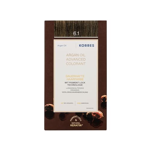 Argan Oil ADVANCED COLORANT 6,1 ASH DARK BLONDE - 50 ml + 75 ml + 20 ml