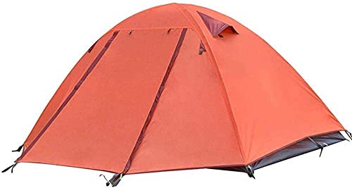 Tente de camping 1-2 personnes dome compact impermeable bleue pour plage