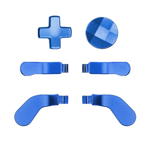 Image of 13Pcs Elite Series 2 Controller Accessories for Xbox Elite Series 2 / 2 Core Controller, Elite 2 Core Controller Paddles Thumbsticks Replacement, 6 Swap Joysticks, 4 Paddles, 2 D-Pads, 1 Tool(Blue)