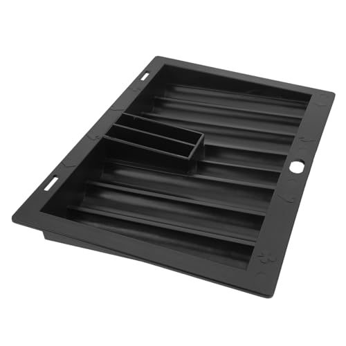 HANABASS Transparent Acrylic Poker Chip Storage Tray Multi Function Chip Box for Easy Visibility Transport for Gaming Sessions Holds Up to Compact Design