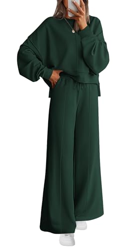 BTFBM Women Fall Fashion 2025 2 Piece Outfits Sweatsuit Set Jogger Sweatpants Matching Lounge Sets Airport Tracksuit