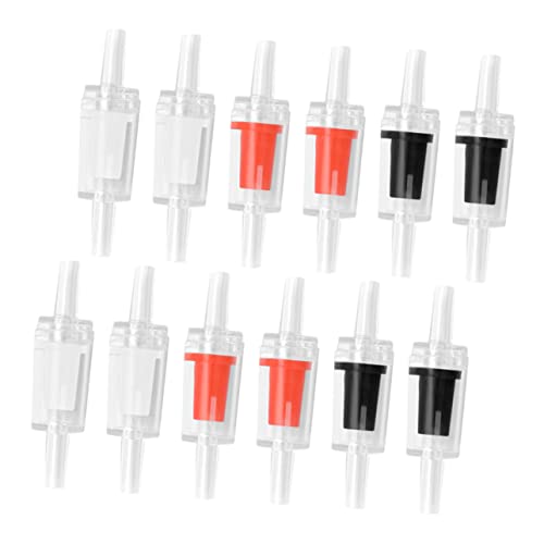 Toddmomy 18個 水槽の逆止弁 フィーダ 水槽の酸素パイプバルブ 戦車 インフレータブル 特徴 ミノー 水槽の付属品 水槽の確認 水族館の用品 プラスチック逆止弁 水族館をチェック Abs