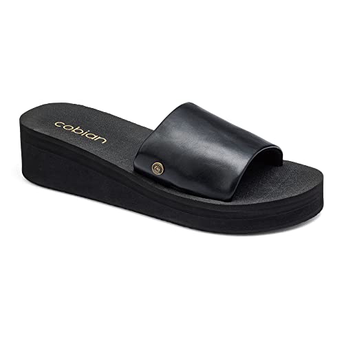 Cobian Women's Seville Slide Black Sandals2