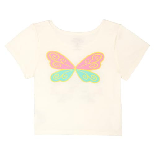 Image of DREAMWORKS GABBY'S DOLLHOUSE Girls' T-Shirt and Tutu Skirt Set with Scrunchie Toddler to Big Kid