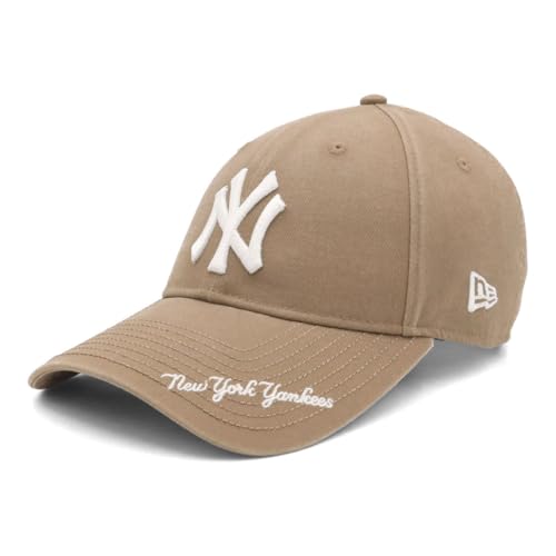 �j���[�G��(new era) �j���[�G���L���b�v 9FORTY�����O�o�C�U�[ �o�C�U�[���SMLB ONSPOTZ�ʒ� NY�u���e�B�b�V���J�[�L FREE 9Forty Long Visor ES Washed Cotton Visor Logo Mlb N
