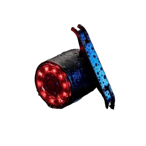 Feu arrière moto rechargeable pour éviter le danger des angles morts à vélo
