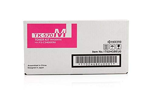 Toner magenta Kyocera original TK-570 M haute capacité de 12000 pages