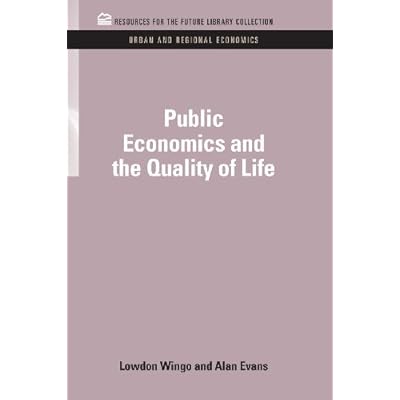 Public Economics and the Quality of Life