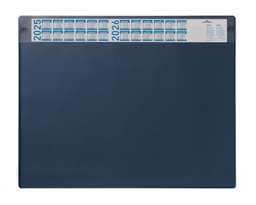 Sous-main 52 x 65 cm Durable 720507 pour organiser le bureau à la maison couleur bleu foncé