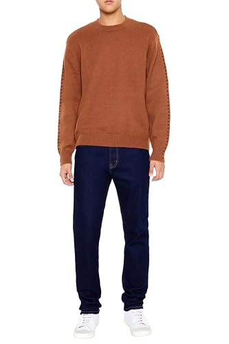 Forever 21 Men's Whipstitched Crew Sweater2