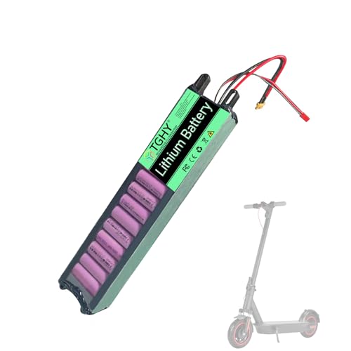 TGHY Batterie Lithium pour Trottinette Pliable 36 V 4,4 Ah 5,2 Ah 6,6 Ah 7,8 Ah, Batterie de Remplacement pour trottinettes électriques, hoverboards et...