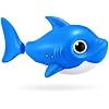 Robo Alive Junior Baby Shark New Silicon Fins Version Swimming Mini Baby Shark (3 Pack) by ZURU