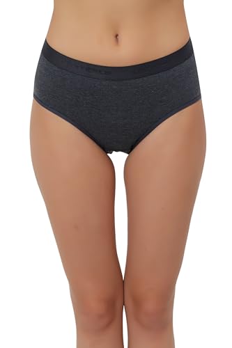 Image of GLAMORAS Women Cotton High Waist Full Coverage Broad Band Tummy Tucker Tummy Control Panty, Size L-3XL, Pack of 2 Panties