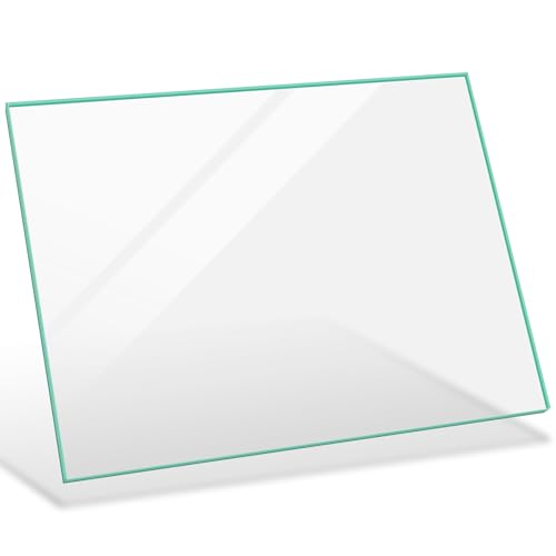 Image of Upgraded W10864399 Refrigerator Glass Shelf Replacement Compatible with Whirlpool, Kenmore Refrigerator Glass Shelf Insert Crisper, Replaces 2173405 2203238 4382353 Tempered Glass Crisper Drawer Cover