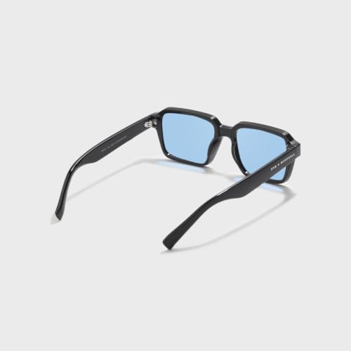 Image of SAM AND MARSHALL TROY Sunglasses I 400UV Protection I Rectangle Shape Sunglass I Men & Women
