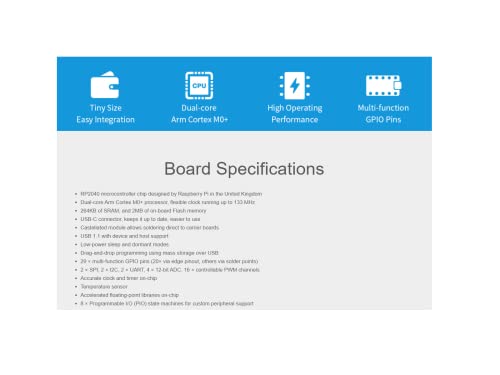 IBest RP2040-Zero Mini Development Board Based on
