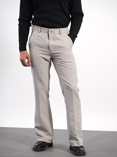 Image of Bootcut Men Pant | Suitable for Casual Outings Office Home Party & Function Wearing
