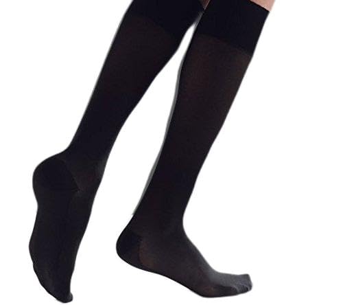 Chaussettes de contention Secret Classe 2 Thuasne Venoflex Noir Taille 4 Hauteur Long