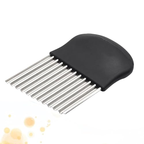 Cortador de papa inox con mango cómodo para cocina miniatura 4