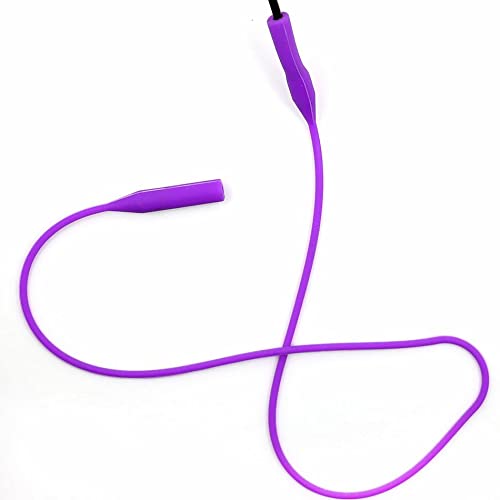 merishopp |Silicone Eyeglasses Strap Glasses Sunglasses Sports Band Cord Holder Purple|Health & Beauty | Vision Care | Other Vision Care|1 X Eyeglasses Strap Holder-picture-5