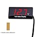 DC 12V Car Digital Voltmeter - AIMILAR LED Display Voltage Volt Meter Gauge for Car Motorcycle (Red)