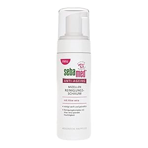Sebamed Anti-Ageing Mizellen Reinigungsschaum für das Gesicht, auch zur Make-Up Entfernung geeignet, mit Hyaluron und…