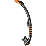  Aqualung Schnorchel Aquilon Ventil schwarz orange