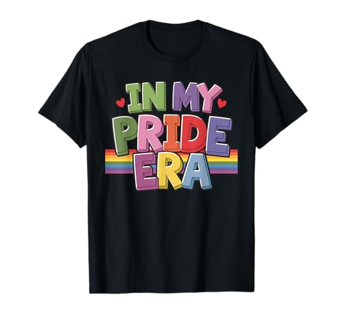 Cute In My Pride Era Queer LGBT - Gay Ally LGBTQ Pride Month T-Shirt