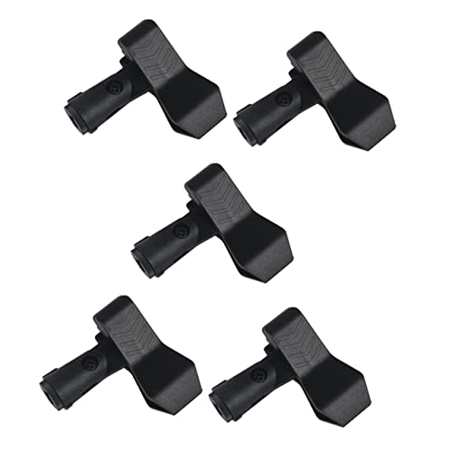 5Pcs Microphone Holder Clips Mic Stand Clips for Microphones Lightweight and Durable Construction Easy to Use and Carry Practical Fixing