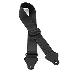 TIGER UAC4-BK Sangle de Ukulele pour Ukes Soprano, Concert, Tenor et Baritone avec porte plectre – Noir - Les Beatles, Paul McCartney, John Lennon, RIngo Starr, George Harrison