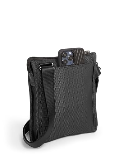 TUMI - Alpha Pocket Bag - Small Travel Crossbody Bag - Shoulder Bag for Men & Women - Reflective TUMI Jacquard3