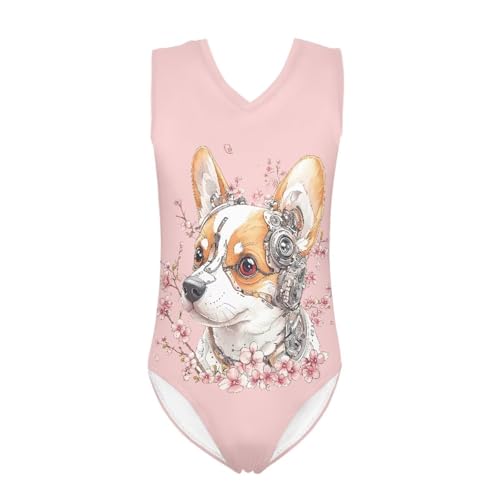 Image of Mumeson Girls One Piece Swimsuits Lightweight V-Neck Swimwear Bathing Suits for Little Girls 3-14 Years