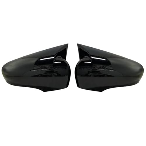 Coques de rétroviseurs pour Renault Clio 4 2012-2020 en noir brillant