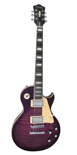 MARS Guitarra Eléctrica LP Traditional (Purple)