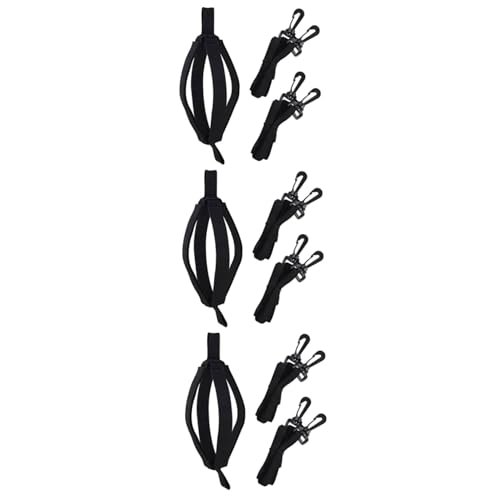 BESPORTBLE 3sets Professional Volleyball Spike Trainer Elastic Training Strap for Hitting and Serving Practice for Skills Development and Coordination
