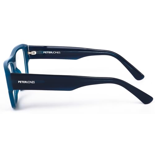 Image of Peter Jones Luxe I Pure Acetate I Oversized Large Size I Square Broad Frame I Spectacle Frame (U004)