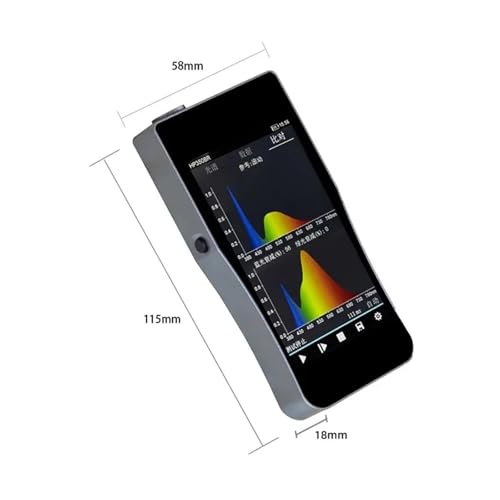 Light Meters, LED Lamp Color Temperature, Color Capacity and Illuminance Meter Lux Meter CCD Spectrometer - Thumbnail 3