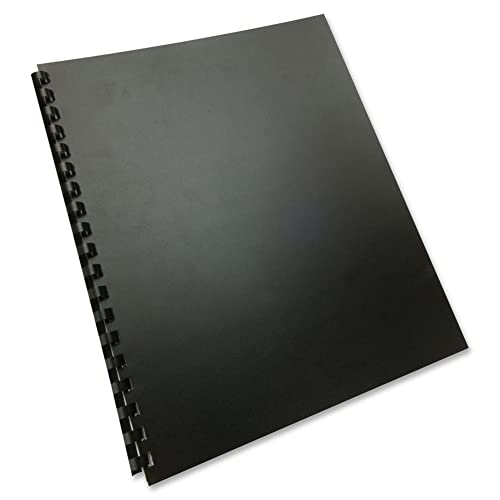 Swingline/GBC Recycled Poly Binding Cover, Letter 8.50-Inch x 11-Inch, Poly, 25/Pack, Black (3381625818) by GBC - Image 4