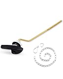 iFealClear Universal Toilet Tank Flush Lever Handle, Side/Angle Mount Toilet Trip Lever Compatible with Kohler K-GP30324-CP, Stainless Steel Flapper Chain, Solid Brass, Oil Rubbed Bronze