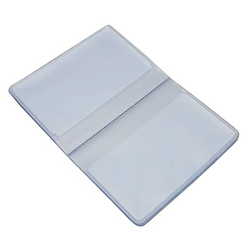 Fujiyuan 2 PCS Wallet Insert Billfold Inserts for Credit ID Card Badge Picture Holder Clear