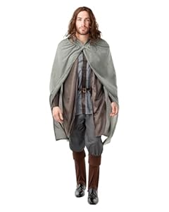 Funidelia Offizielles Aragorn Kostüm - Der Herr der Ringe für Herren, komplette mittelalterliche Fantasy Verkleidung für Erwachsene, Halloween und Karneval Kostüme - Größe Standard