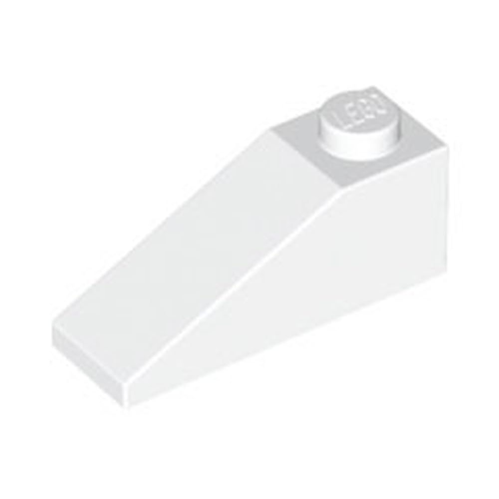 LEGO Slope 33 3 x 1, Part 4286, Choose Your Colour (White, 5, count)